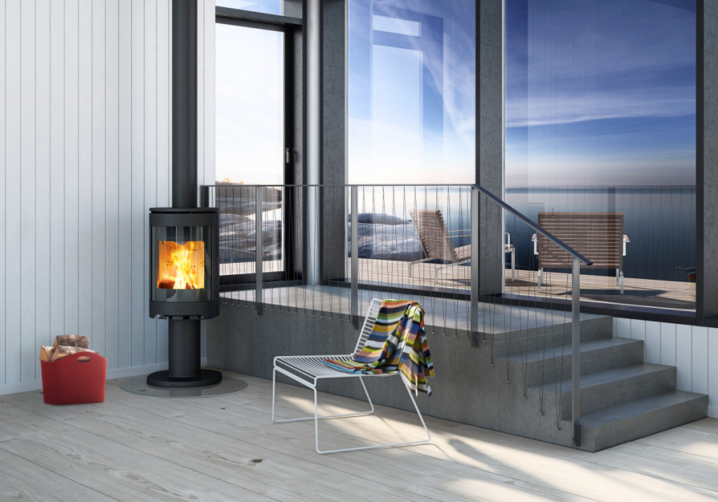 JOTUL F 483 BP černý lak